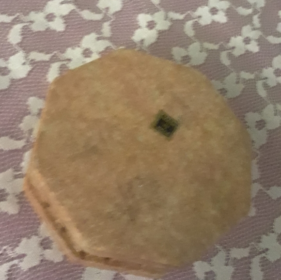 Stone octagon Floral jewellery trinket box - Picture 8 of 16